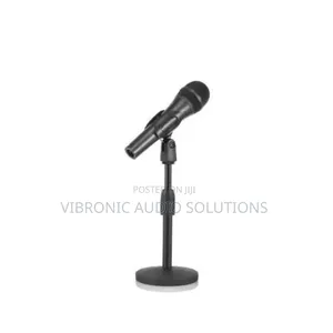 Adjustable Metal Desktop Microphone Stand Only