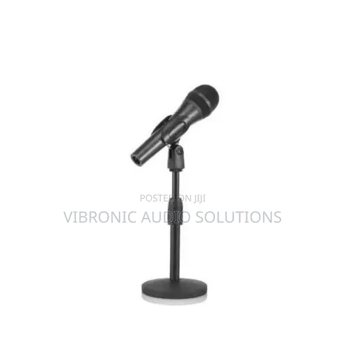 Adjustable Metal Desktop Microphone Stand Only