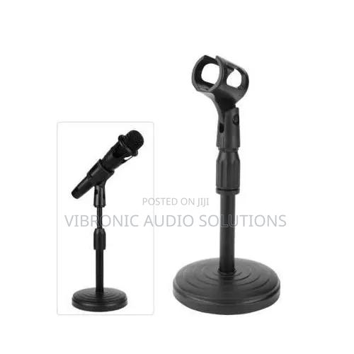 Adjustable Metal Desktop Microphone Stand Only - thumbnail 2