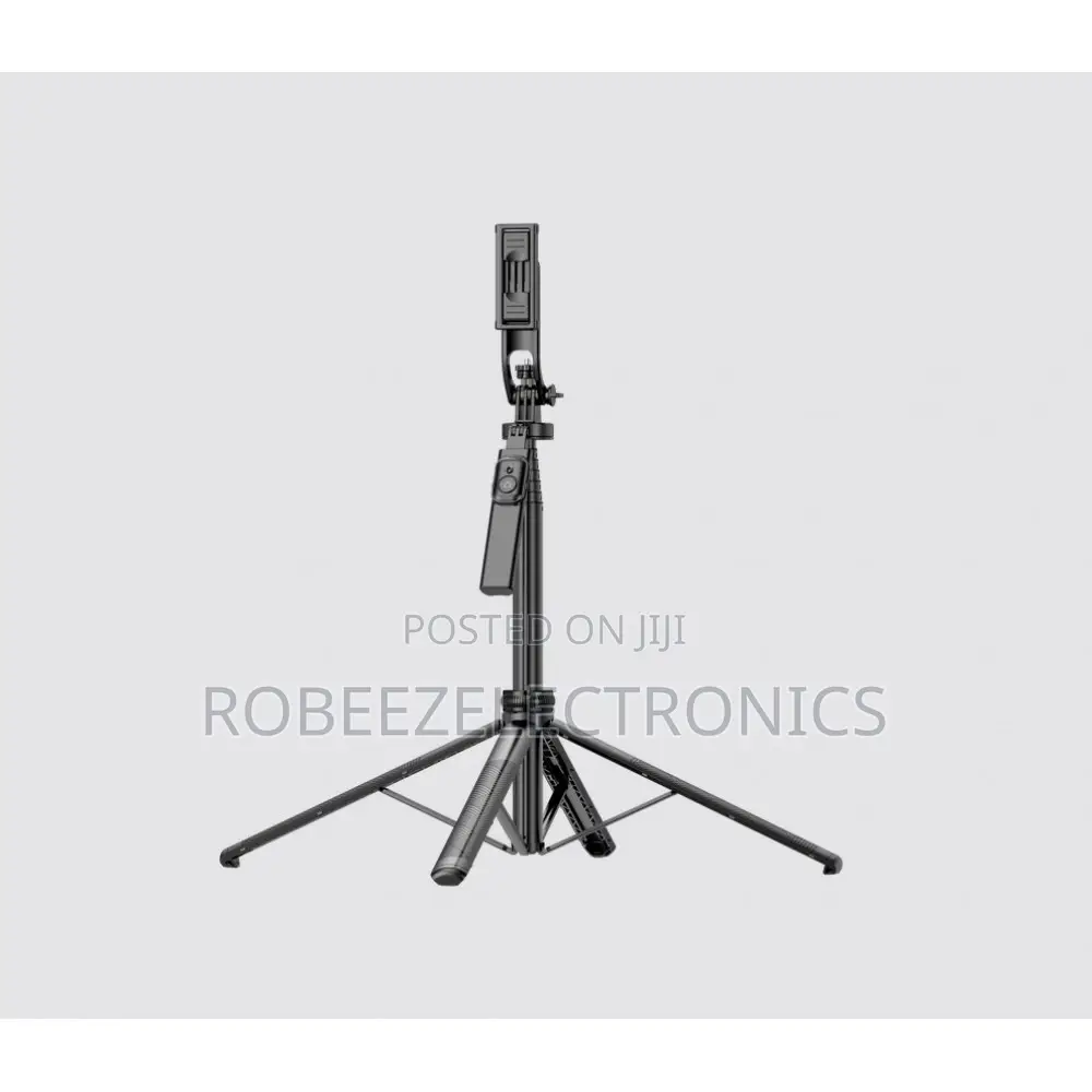 C17 AI Face Tracking Selfie Stick With 2pc LED Lights