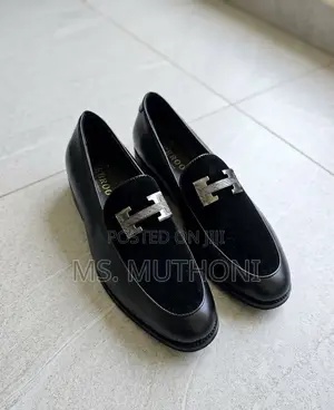 Italian Style H- Detailed Loafers Size 39-45