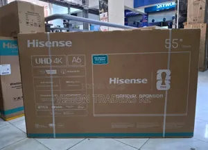 Hisense 55 Inches UHD 4K A6 Series 55A6QKEN 55" Frameless TV