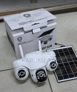 V380 VTS31 4G Triple Lens Solar Powered All-PTZ (Rotating) Camera