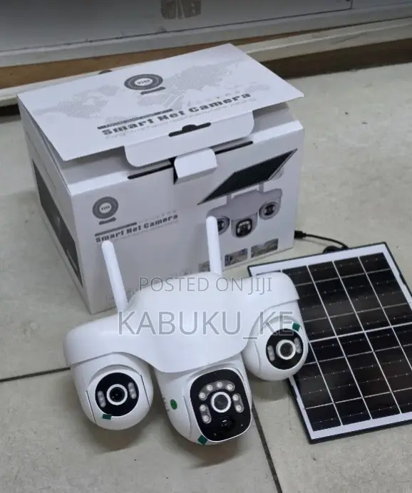 V380 VTS31 4G Triple Lens Solar Powered All-PTZ (Rotating) Camera