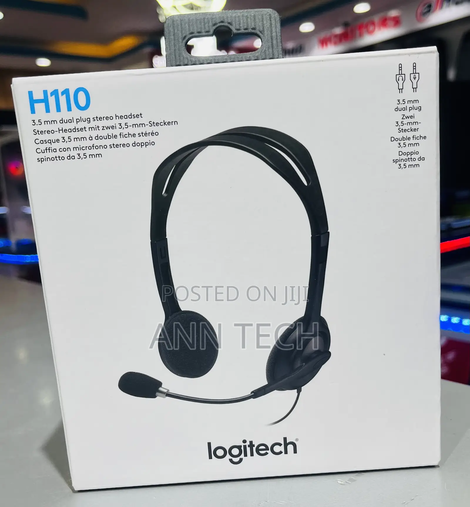 Logitech H110 Stereo Headsets
