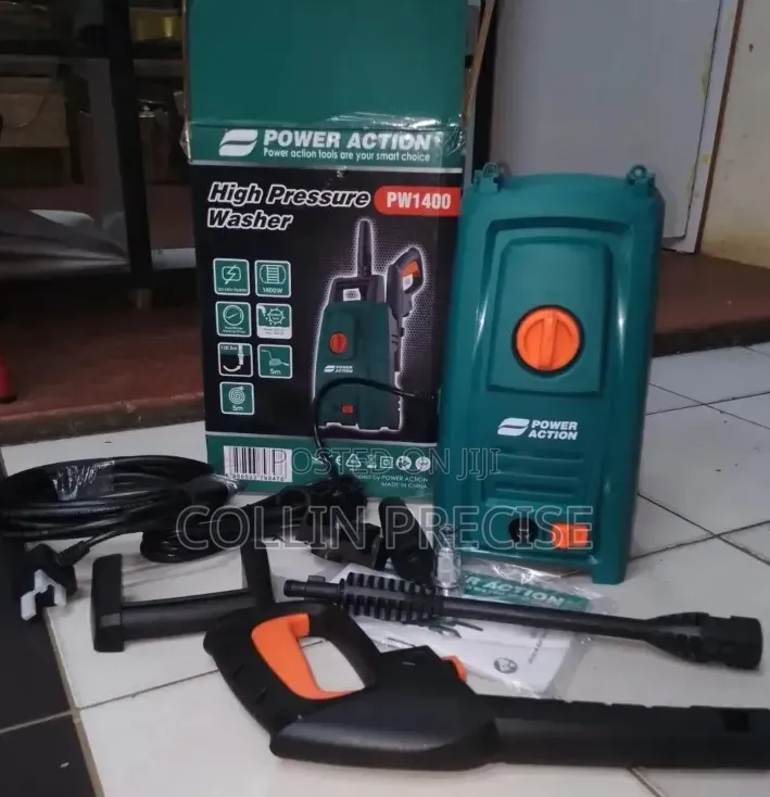 Power Action PW1400W High-Pressure Washer