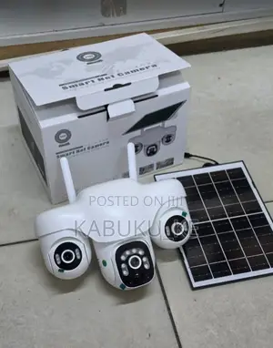 VTS31 Solar Security Camera Triple Lens WiFi Surveillance System