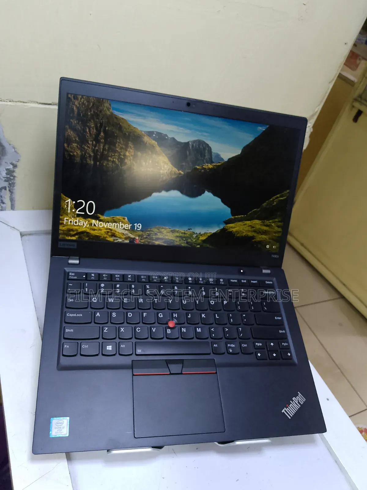 Laptop Lenovo ThinkPad T490s 16GB Intel Core i7 SSD 512GB