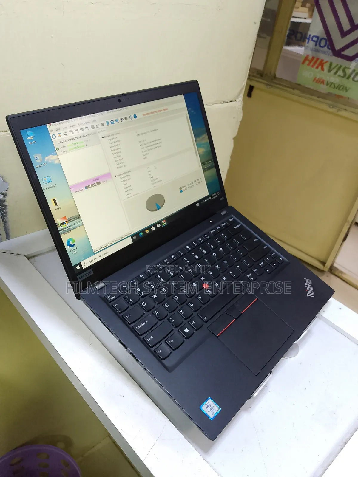 Laptop Lenovo ThinkPad T490s 16GB Intel Core i7 SSD 512GB