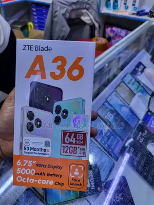 New ZTE Blade A36 64 GB Black