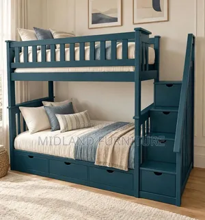 Solid Wood Space Saving Bunk Bed Available on Order