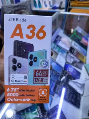 New ZTE Blade A36 64 GB Black