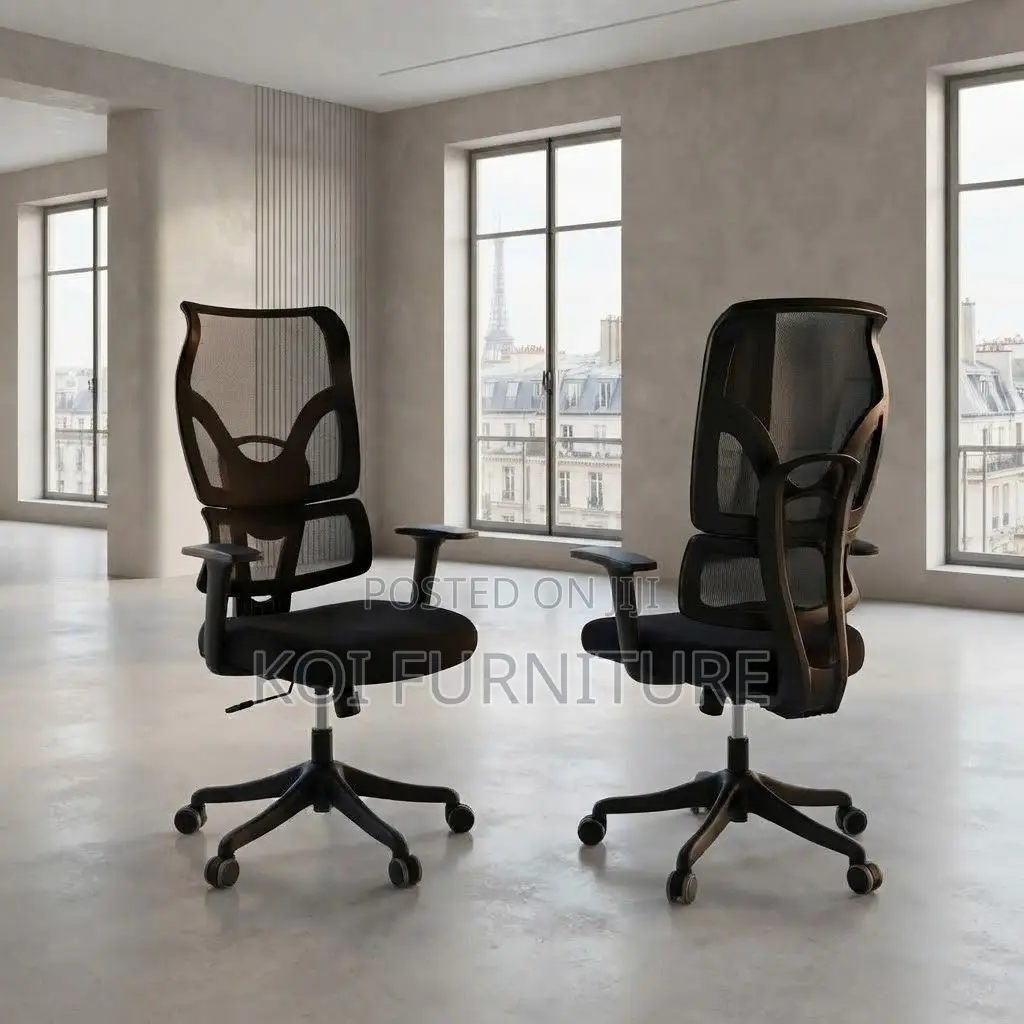 Office Chairs; Fabricated Orthopedic High Backrest Seat