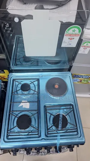 Euroken 50 by 55 3+1 Standing Cooker