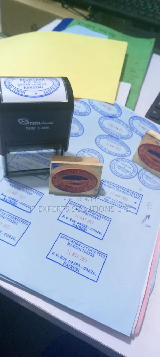 Stamps,oval Stamp,circular Self Inking Stamp - thumbnail 10