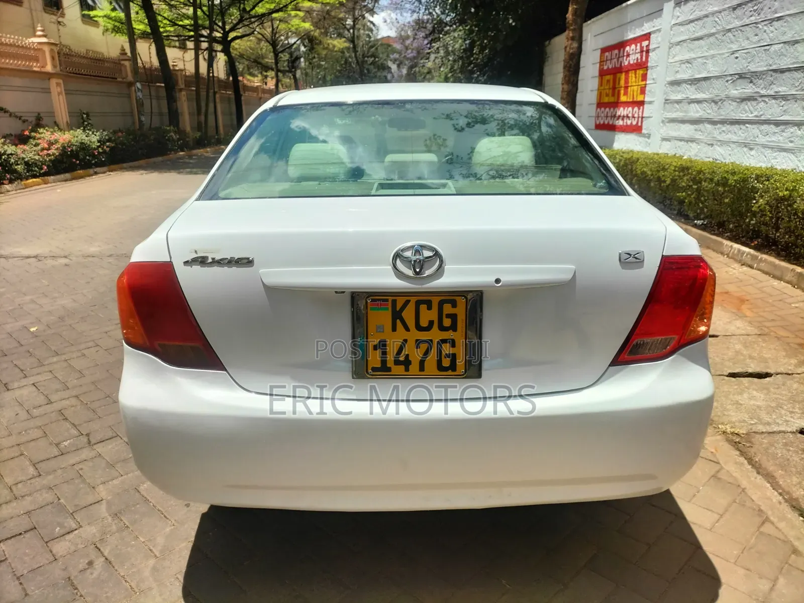 Toyota Axio 2009 White