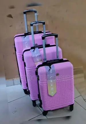 3-in-1 Luxurious Fibre Suitcase Set – Size 4