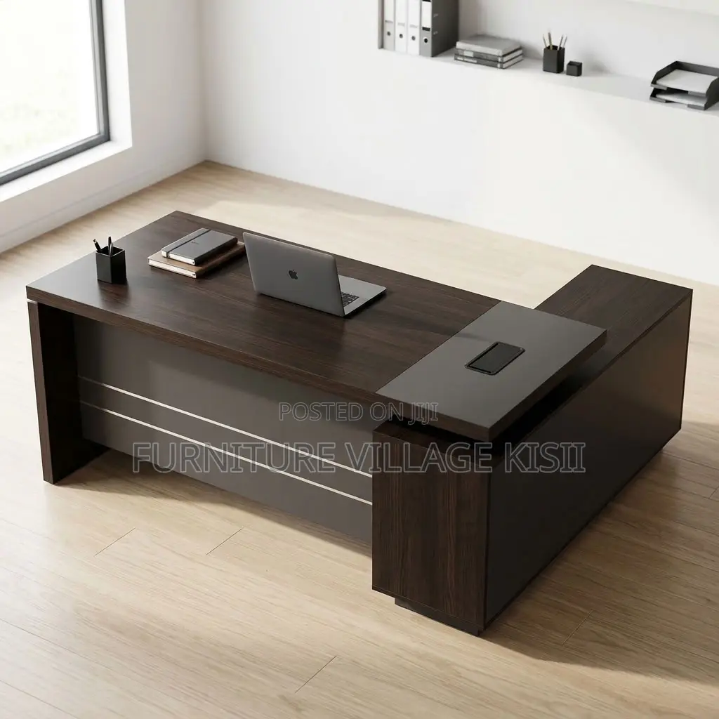 1.8m Office Desk With Side Return