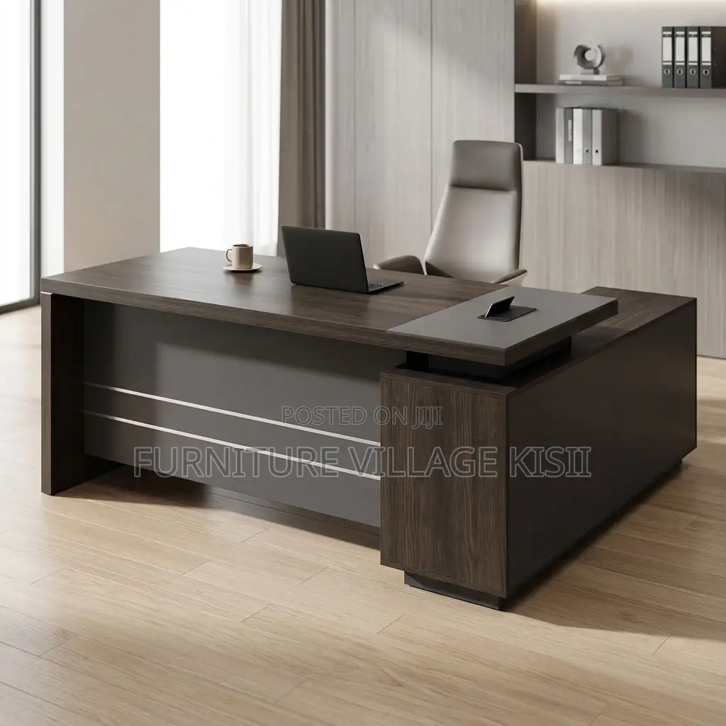 1.8m Office Desk With Side Return