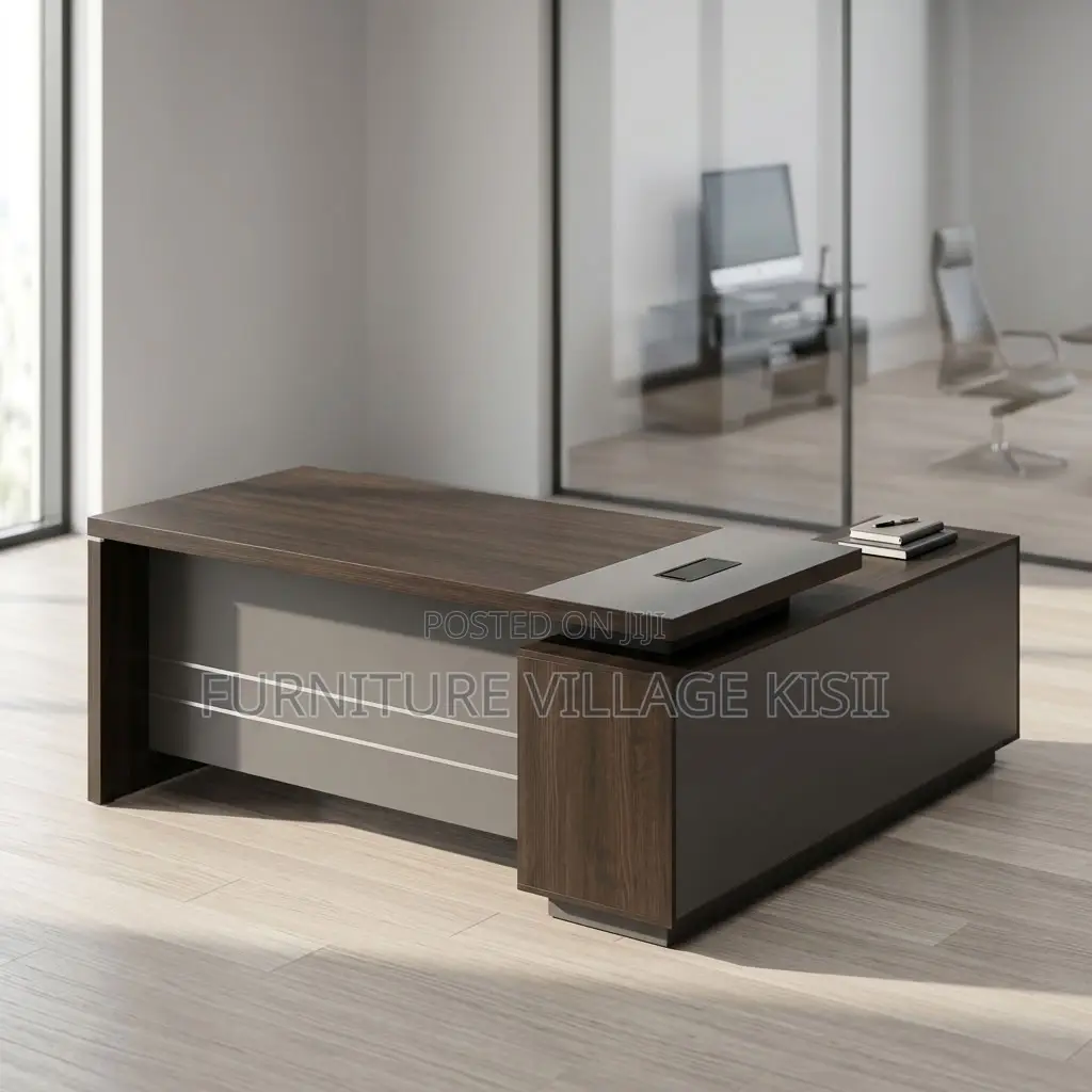 1.8m Office Desk With Side Return
