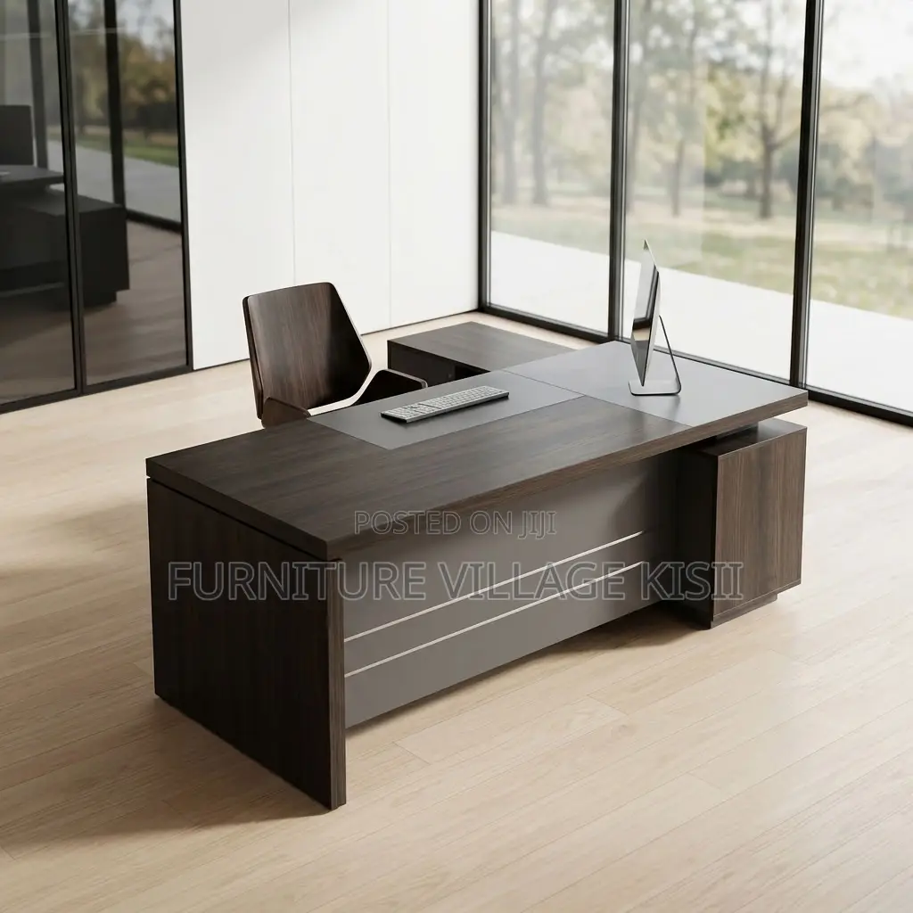 1.8m Office Desk With Side Return
