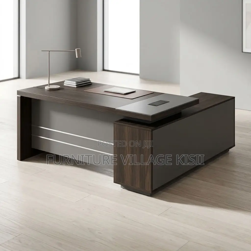1.8m Office Desk With Side Return