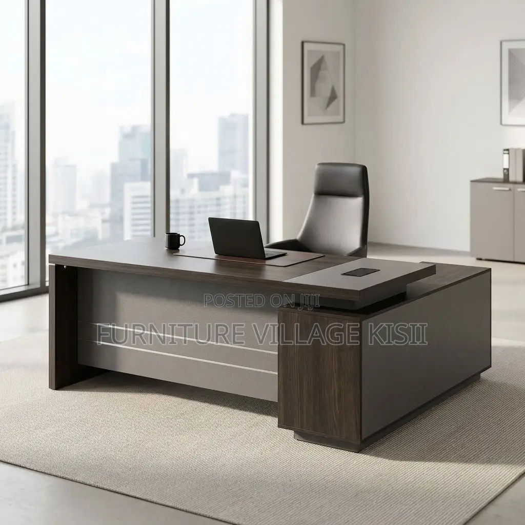 1.8m Office Desk With Side Return