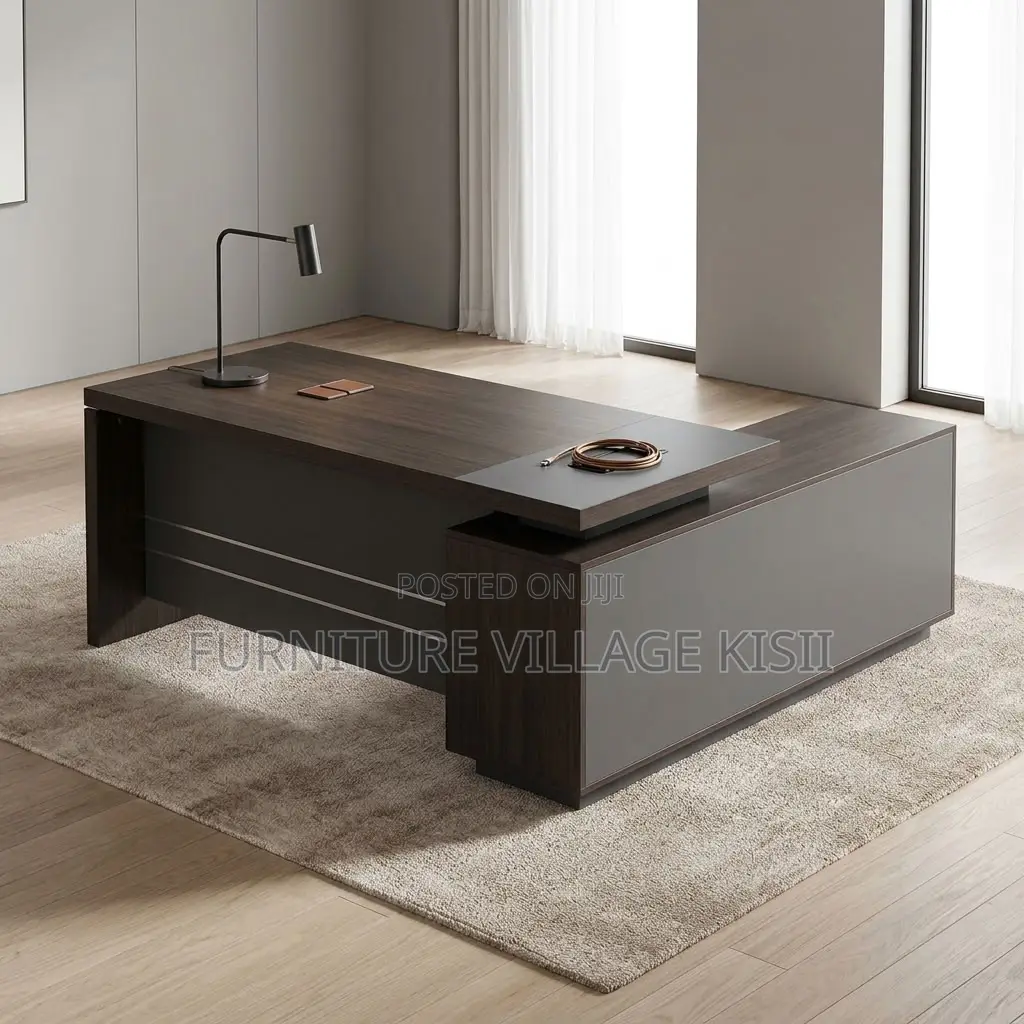 1.8m Office Desk With Side Return