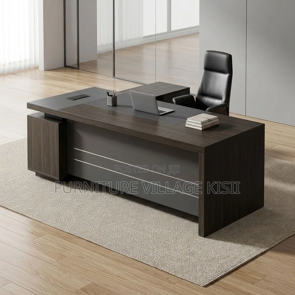 1.8m Office Desk With Side Return