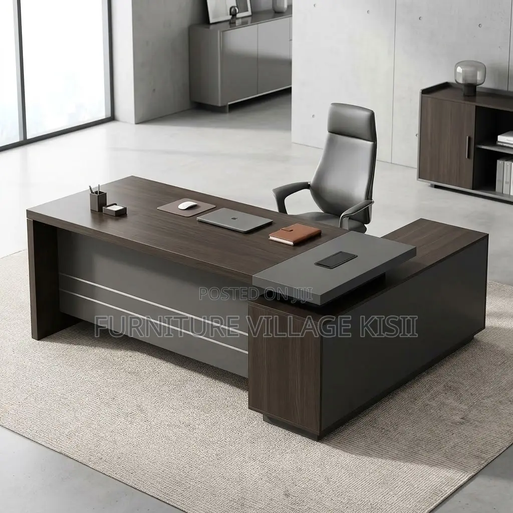 1.8m Office Desk With Side Return