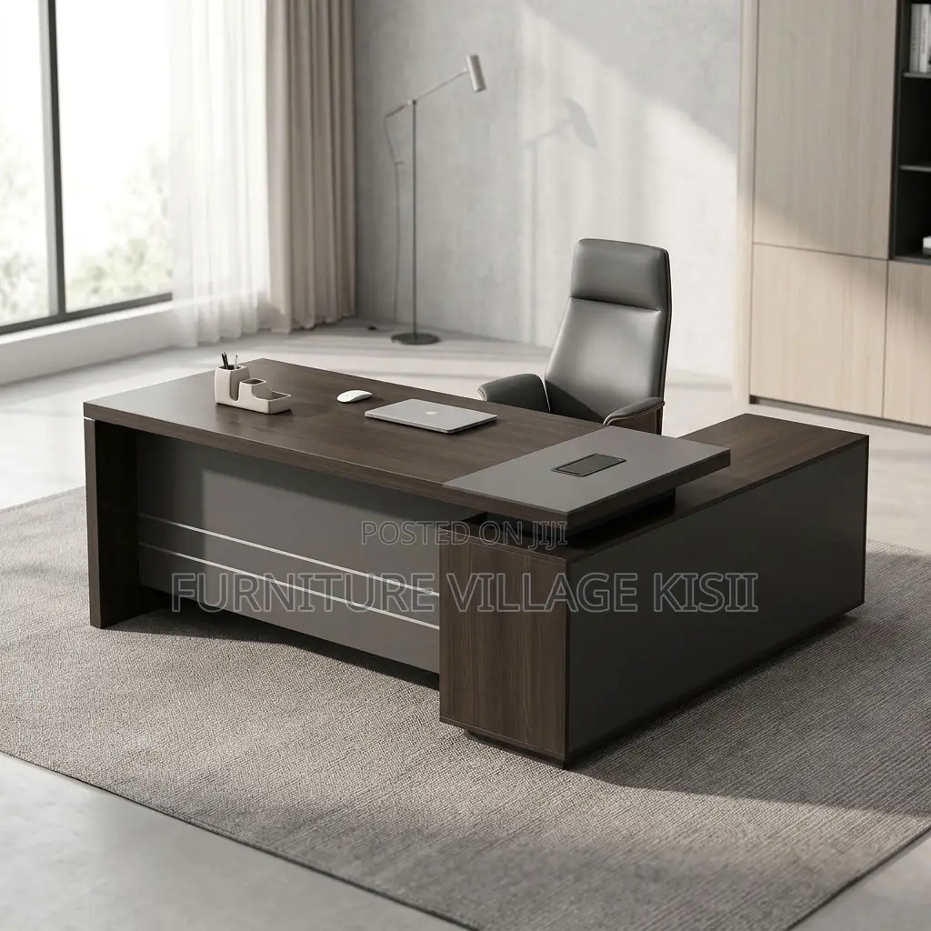 1.8m Office Desk With Side Return