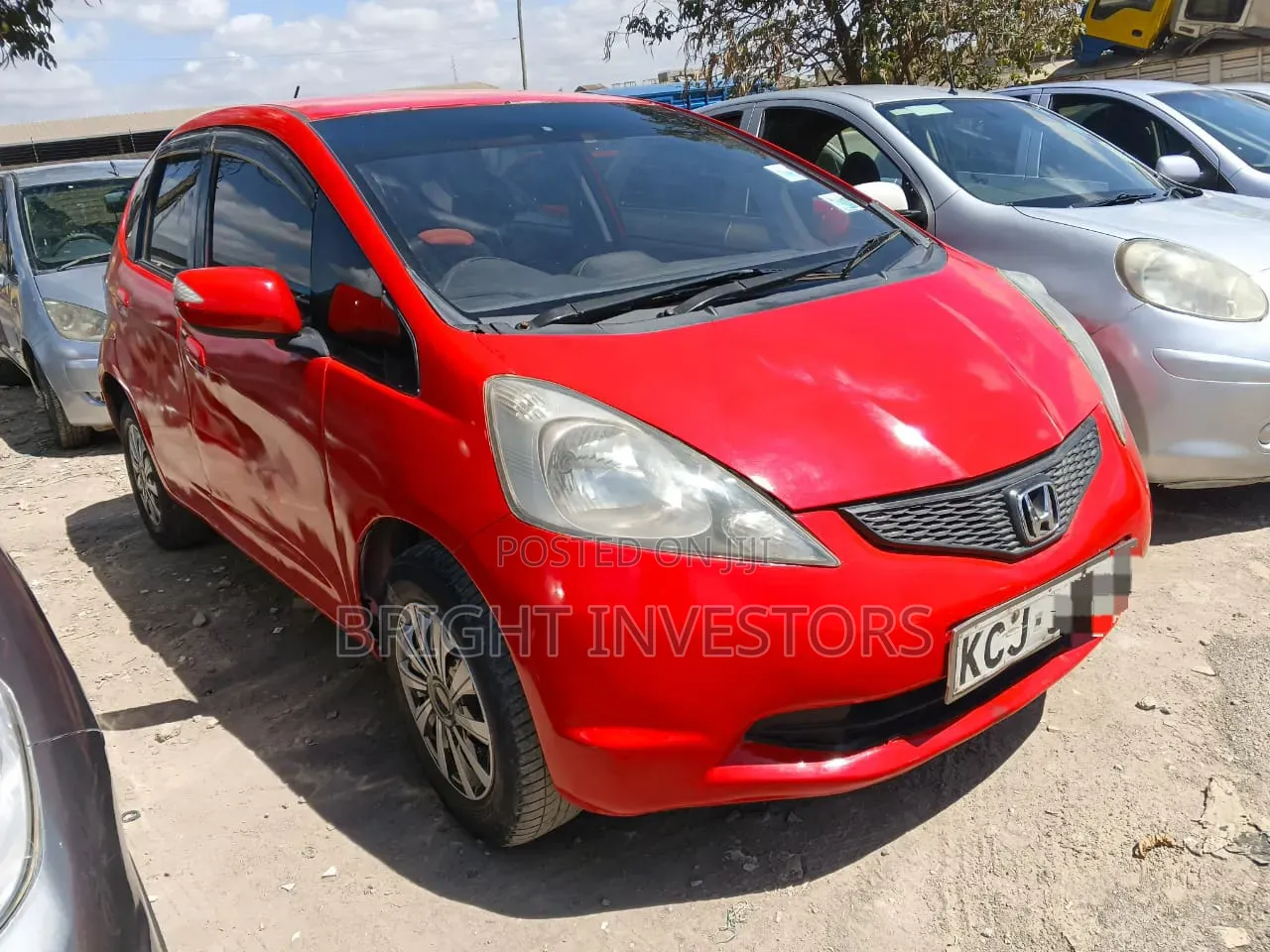 Honda Fit 2010 Red