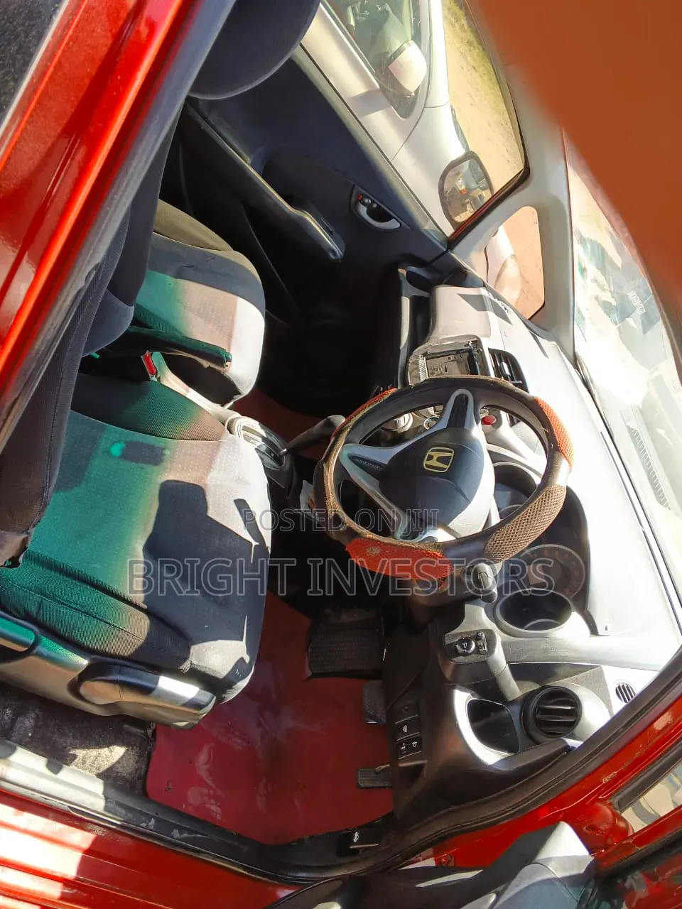 Honda Fit 2010 Red