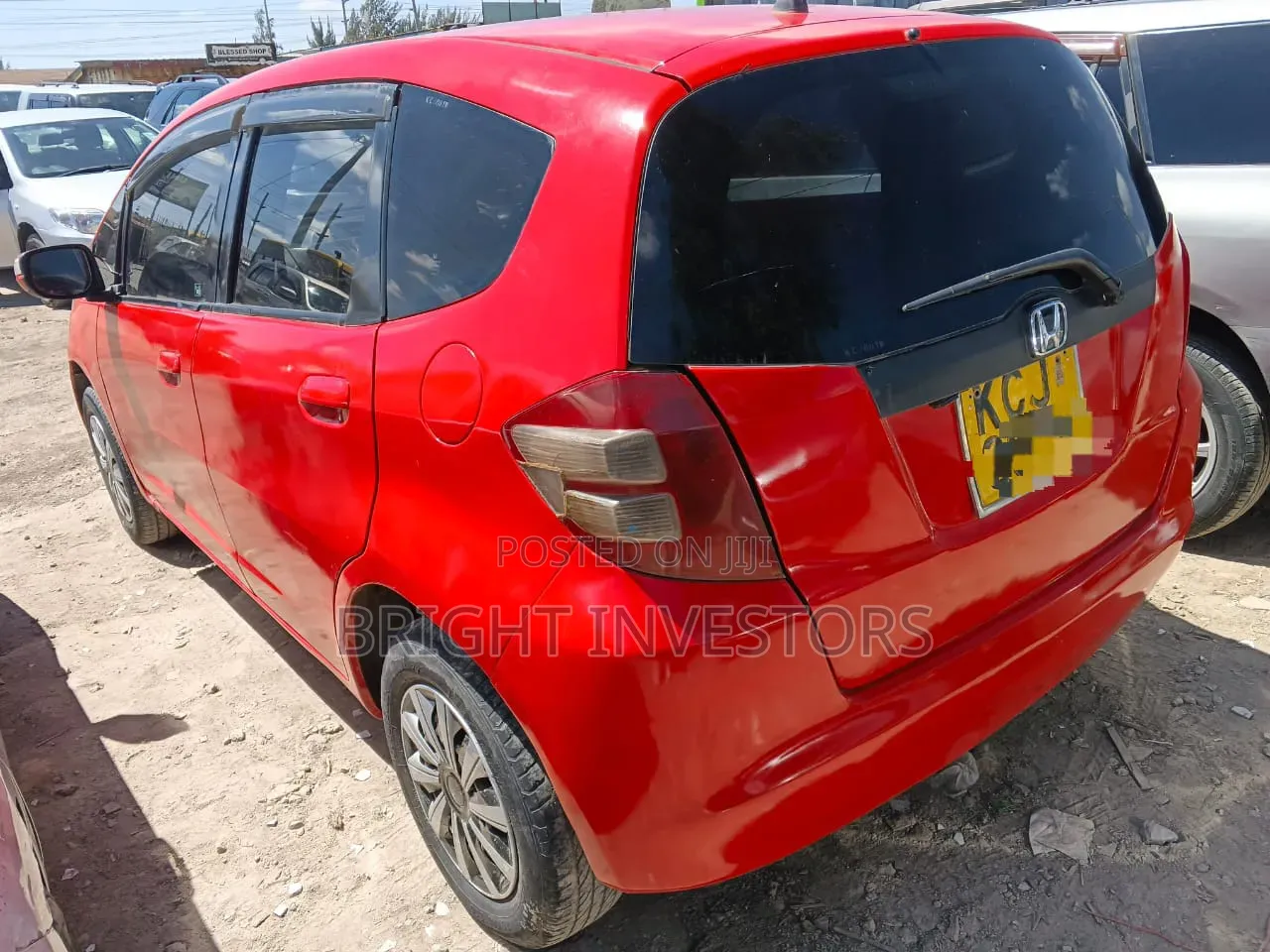Honda Fit 2010 Red