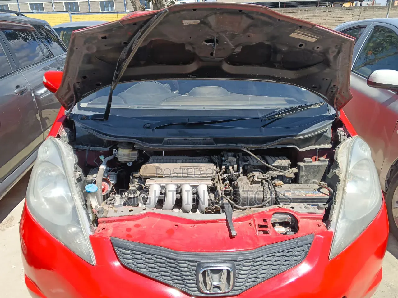 Honda Fit 2010 Red