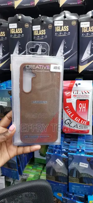 CREATIVE Brand Dual-Textured Phone Case for the Samsung Galaxy A55
