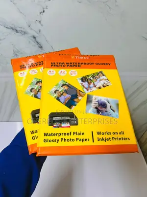 Waterproof Glossy Photo Paper A4 Size