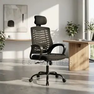 Headrest Mesh Swivel Seat.