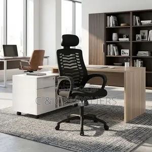 Headrest Mesh Swivel Seat.