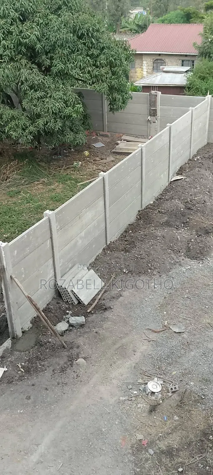 Precast Perimeter Fence