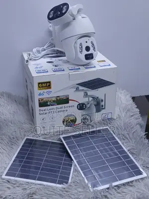 6MP Dual Camera Solar-Powered 4G Outdoor CCTV With Auto Tracking