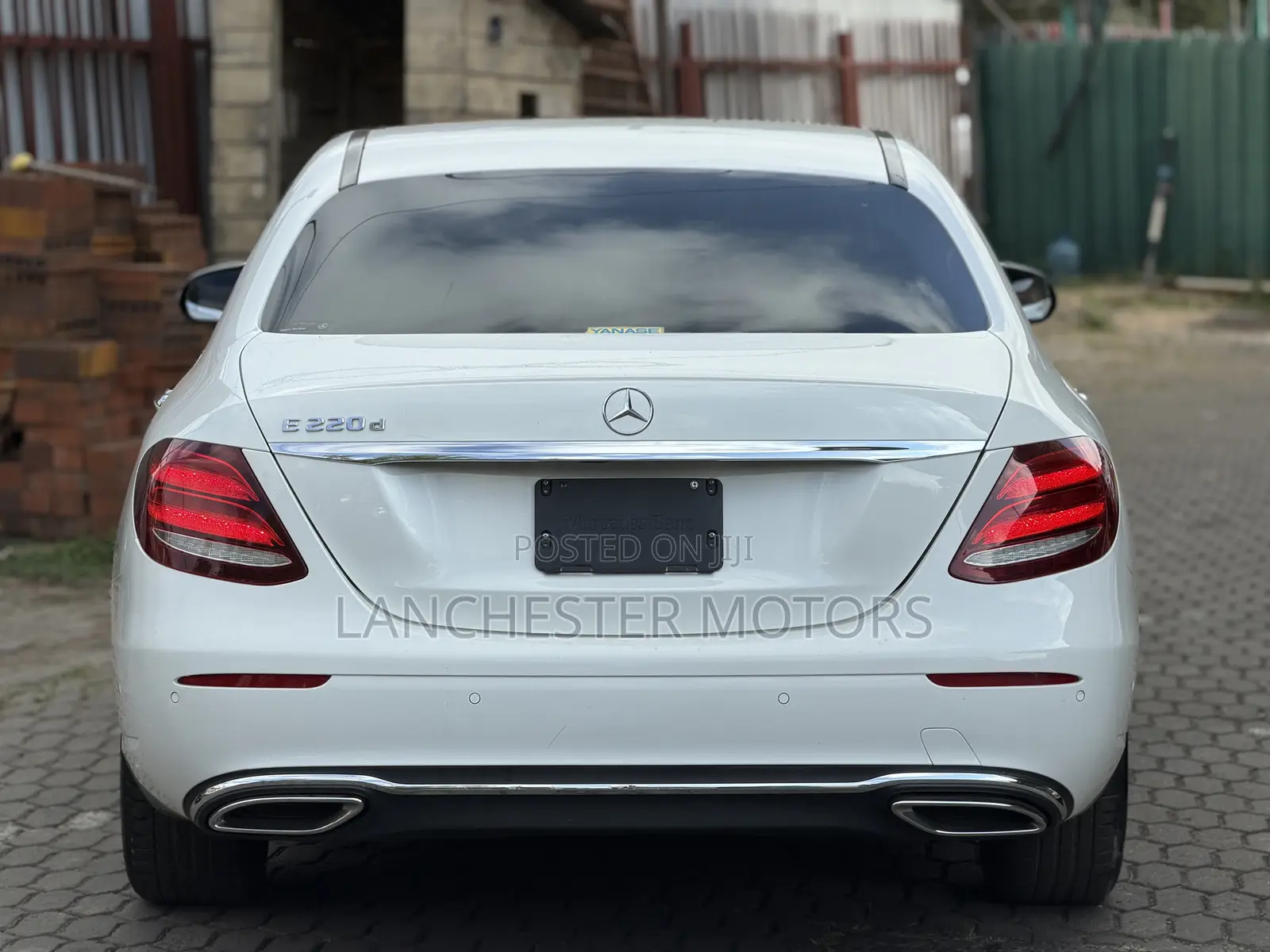 Mercedes-Benz E220 2018 White