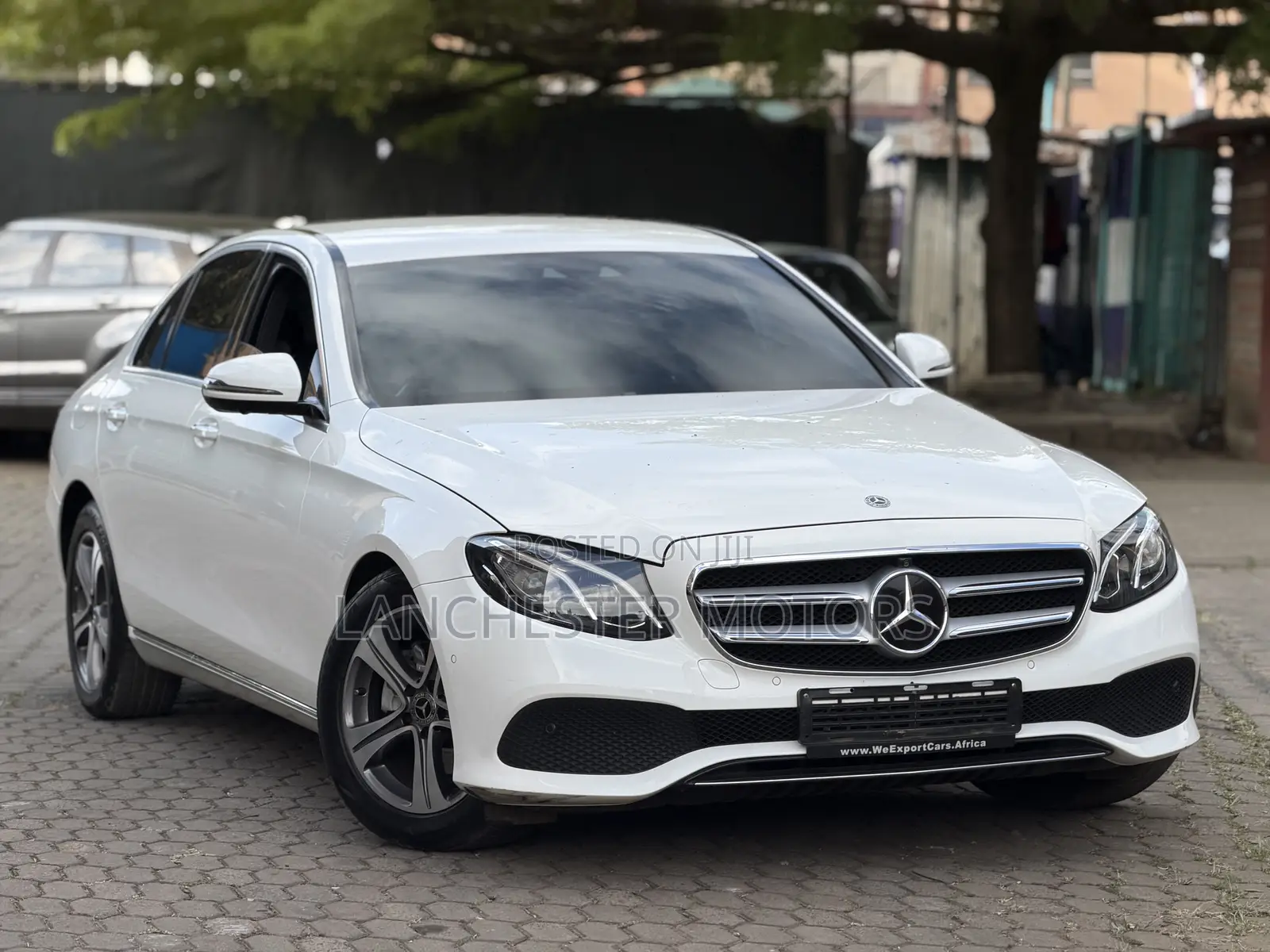 Mercedes-Benz E220 2018 White