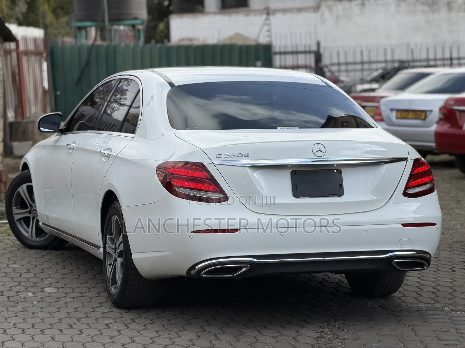 Mercedes-Benz E220 2018 White