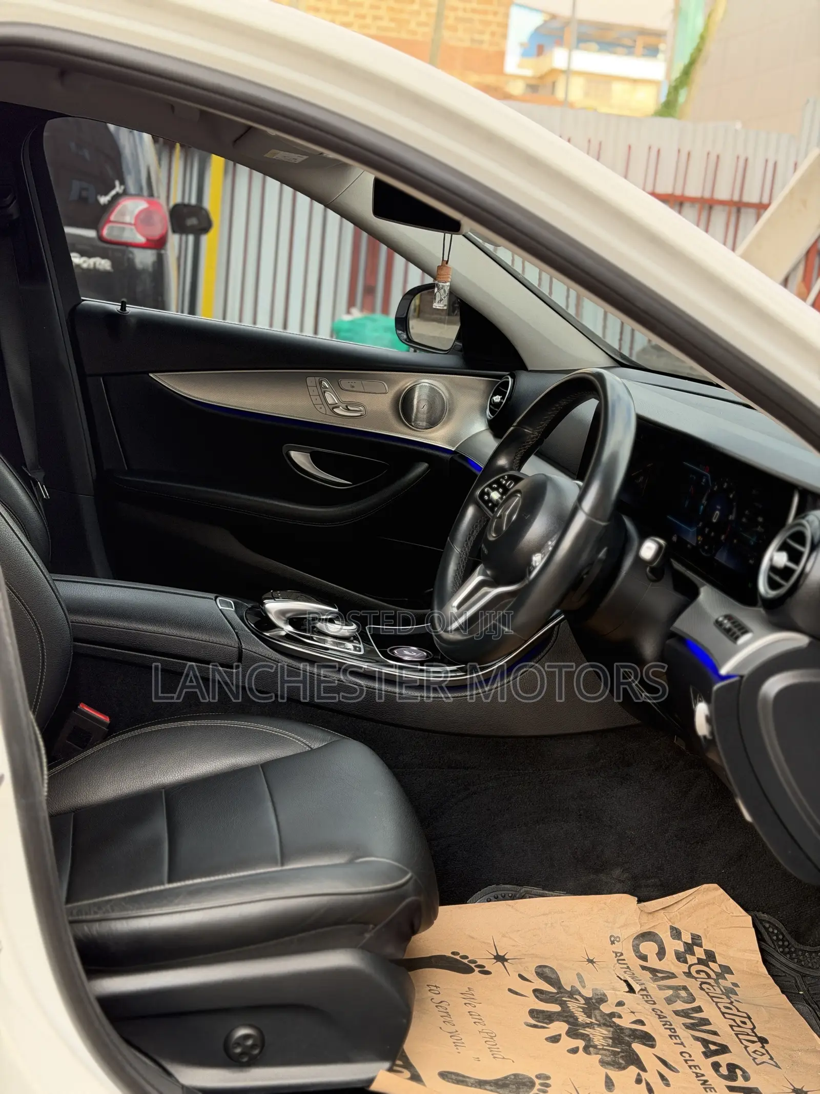 Mercedes-Benz E220 2018 White