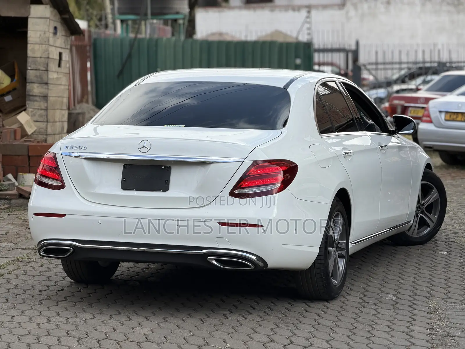 Mercedes-Benz E220 2018 White