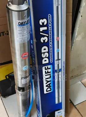 DAYLIFF 3-Inch Borehole Submersible Pump/Stainless Steel DeepWell Pump