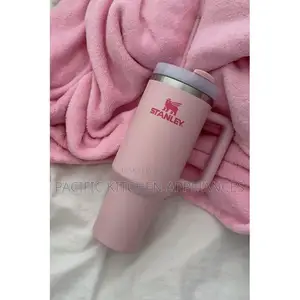 Stanley Stainless Steel Tumbler With Handle & Straw Lid