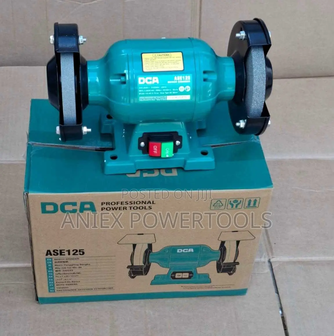 DCA ASE125 Bench Grinder 5-Inch (125 Mm)