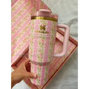 Stanley Stainless Steel Tumbler With Handle & Straw Lid,